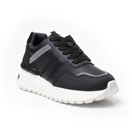 Price Shoes Tenis moda Para Mujer822596NEGRO