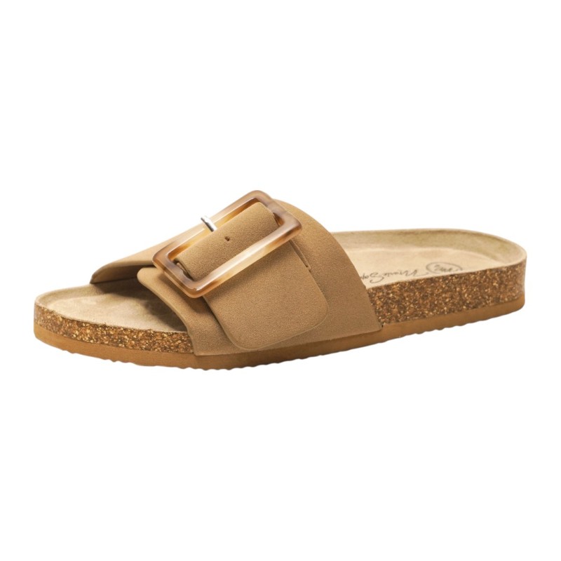 Price Shoes Sandalias Planas para Mujer 942ANNETTECAMEL