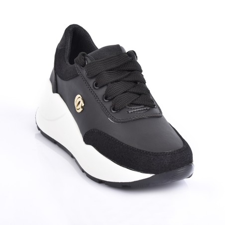 Price Shoes Tenis Moda Mujeres 792JV002NEGRO