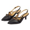 Priceshoes Zapatos Ejecutivo puntudo para Mujer 0221122-885NEGRO
