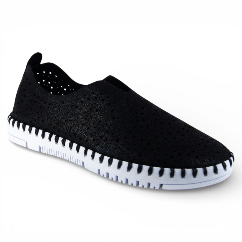 Price Shoes zapato slip-on casual para mujer 622LC-9764NEGRO