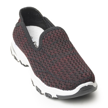 Price Shoes zapato tipo tenis media para mujer  622QHN-207NEGRO