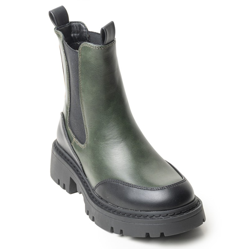 Price Shoes Bota O Botín Para Mujer 622KAN3012NEGRO VERDE