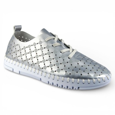 Price Shoes zapato casual para mujer 622LC-9784-APLATA