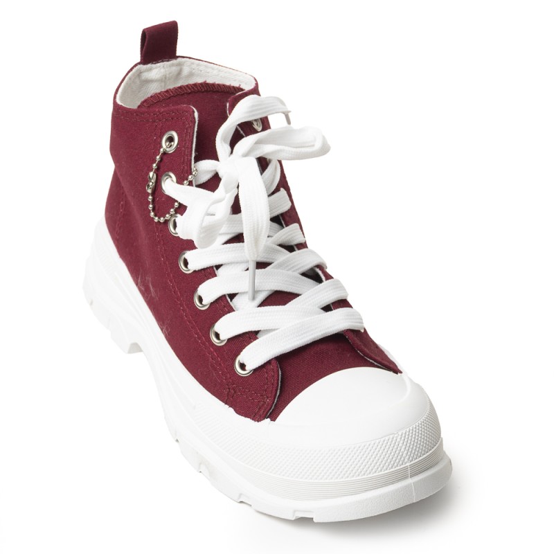 Price Shoes Tenis Moda Mujer 622A1F56002VINO