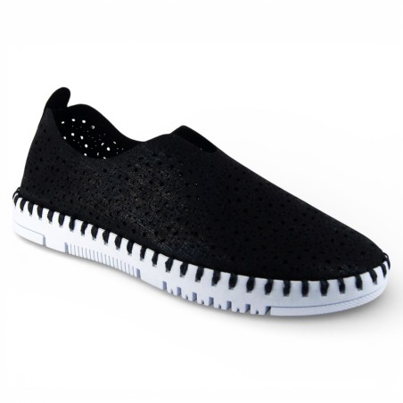 Price Shoes zapato slip-on casual para mujer 622LC-9764NEGRO