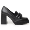 Zapato cerrado de tacon 622EPT1006889NEGRO