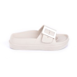 Price Shoes Sandalia Plana Mujeres 922213BEIGE