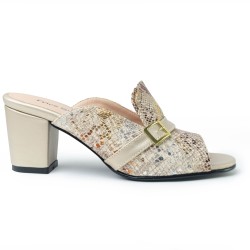 Price Shoes Tacon Moda Mujer 5421107-1CHAMPANA