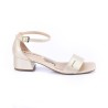 Price Shoes Tacon Moda Para Mujeres 5421119CHAMPANA