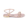 Price Shoes Sandalia Plana Para Mujer 482103OROROSA