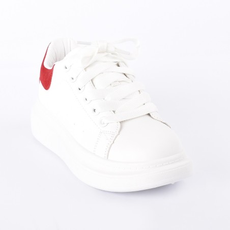 Priceshoes Tenis Moda Mujeres 702MQ1301ROJO