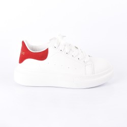 Priceshoes Tenis Moda Mujeres 702MQ1301ROJO