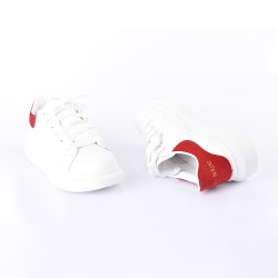 Priceshoes Tenis Moda Mujeres 702MQ1301ROJO