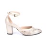 Price Shoes Tacon Para Mujeres 542682CHAMPANA