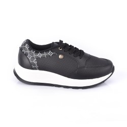 Price Shoes Tenis Casual Mujer 282M451Negro