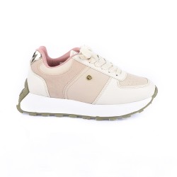 Price Shoes Tenis Casuales Mujeres 822551BEIGE