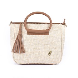 Price Shoes Bolso Moda Mujeres 152LYONBEIGE
