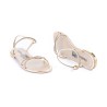 Price Shoes Sandalia Plana Para Mujer 482103CHAMPANA