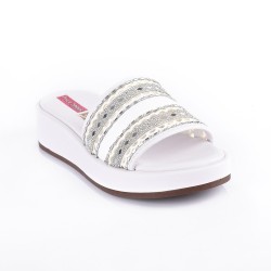 Price Shoes Sandalia Para Dama 4725555BLANCO