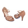Price Shoes Tacon Alto Para Mujeres 5421124MIEL