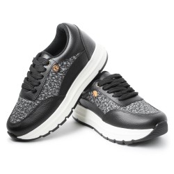 Price Shoes Tenis Casual Moda Mujer 282M493NEGRO