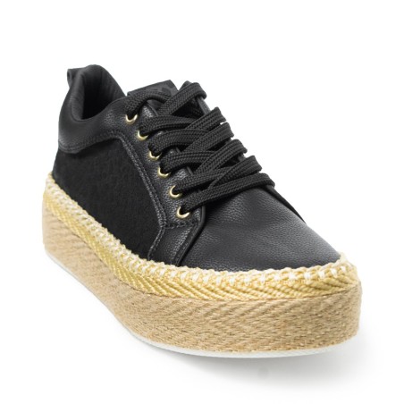 Price Shoes Tenis Moda Mujer 882VS017NEGRO