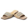Price Shoes Sandalias Planas Para Mujer 902C1106CAMEL