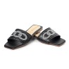 Price Shoes Sandalias Planas Para Mujer 902C1106NEGRO