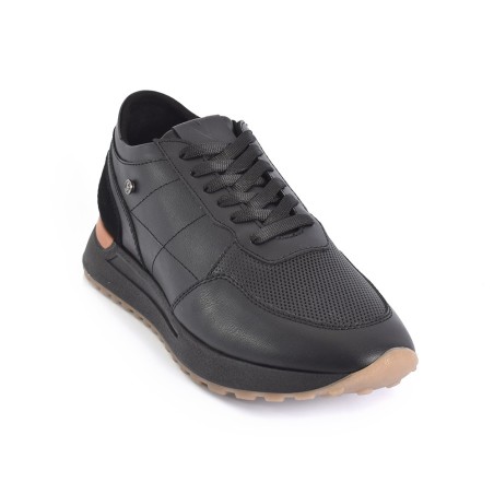 Skywalk Tenis Moda Hombres 663103D-34NEGRO