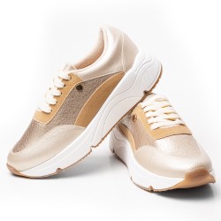 Price Shoes Tenis Casual Moda Mujer 282M483CHAMPANA