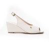 Price Shoes sandalia plataforma para Mujer 462JC007TALCO