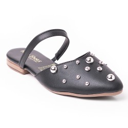 Price shoes zuecos mules de moda para mujer 6022423NEGRO