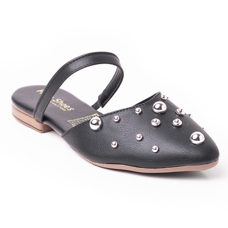 Price shoes zuecos mules de moda para mujer 6022423NEGRO