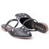 Price shoes zuecos mules de moda para mujer 6022423NEGRO