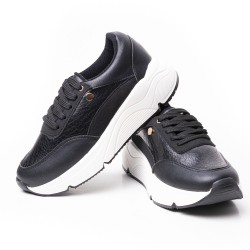Price Shoes Tenis Casual Moda Mujer 282M483NEGRO