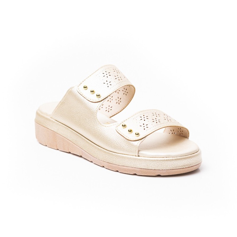 Price shoes sandalia confort para mujer 6029240CHAMPANA
