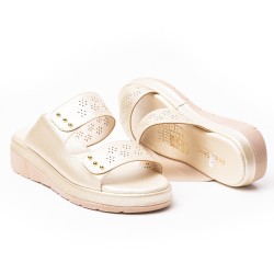 Price shoes sandalia confort para mujer 6029240CHAMPANA