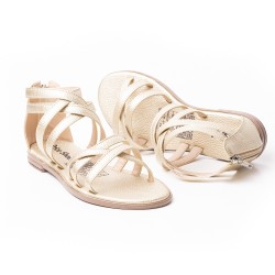 Price shoes Sandalias Planas Mujer 302E354CHAMPANA