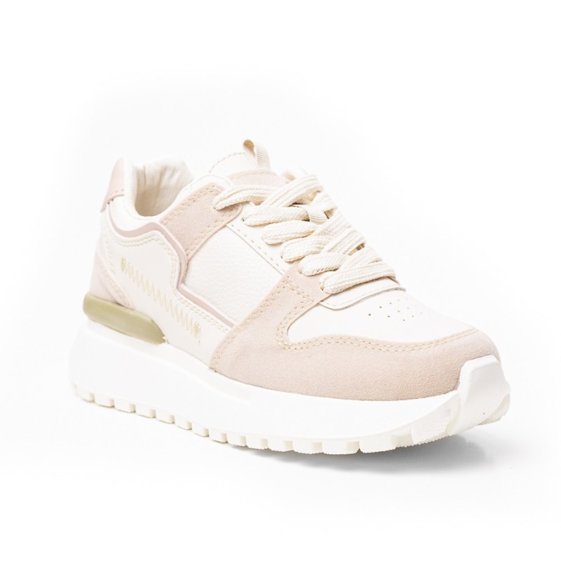Price Shoes Tenis Casual Para Mujer822592NUDE