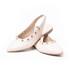 Price shoes zuecos mules de moda para mujer 6022419NUDE