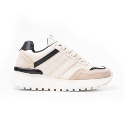 Price Shoes Tenis Casual Para Mujer822596BEIGE