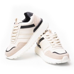 Price Shoes Tenis Casual Para Mujer822596BEIGE