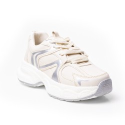 Price Shoes Tenis moda Para Mujer 822609BEIGE