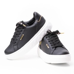 Priceshoes Tenis Moda Mujeres 4222463NEGRO