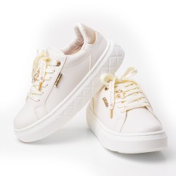 Price Shoes Tenis Casual Mujer 4222463CHAMPANA