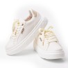 Price Shoes Tenis Casual Mujer 4222463CHAMPANA