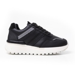 Price Shoes Tenis moda Para Mujer822596NEGRO