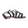 Price shoes Sandalias Planas para dama 302E209SNEGRO