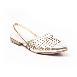 Price shoes zuecos mules de moda para mujer 6022010DORADO